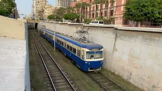 Egypt's Vintage Japanese Tramcars at Lycée Francais d'Alexandria | ترام الإسكندرية في ليسيه فرانسيس