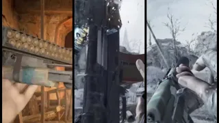 Metro 2033 Redux - All Weapons Idle Animation (AK/Shambler/Railgun)