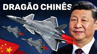 China Revela Um Poderoso Caça "Invisível" (Deixando os EUA Preocupado!)