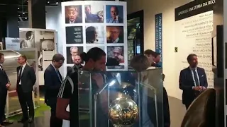 Rabiot: "Is this the real Ballon d'Or?" Nedved: "Yes, it's mine!"  😲