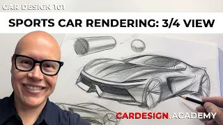 Car Design 101: Rendering a Sports Car in Perspective