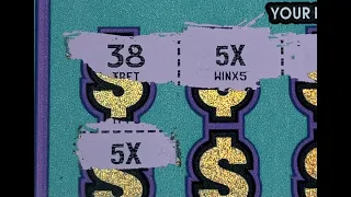 BIG WIN!! 🥇5X 5X 💰$5 MILLION FORTUNE en el número *9* el de la 🍀 texas lottery scratch offs