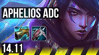 APHELIOS & Nautilus vs LUCIAN & Milio (ADC) | 10/1/4, 67% winrate, Godlike | EUW Challenger | 14.11