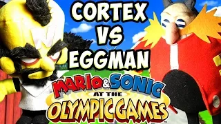 ABM: Cortex Vs Dr Eggman!! Mario & Sonic Olympic Games Match!! ᴴᴰ