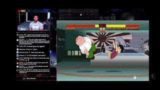 LowTierGod screaming at Street Fighter 2