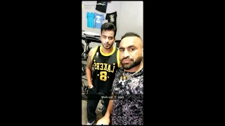 Mankirt Aulakh Workout With Khushi dugga 😊