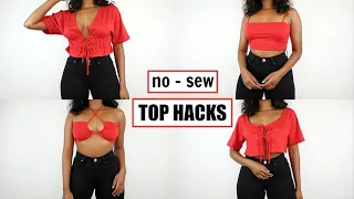4 No-Sew DIY T-Shirt Hacks To Transform Your Style This Summer