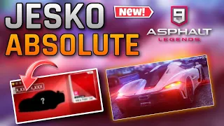 Asphalt 9 Koenigsegg Jesko Absolut : The Speed Demon Arrives!