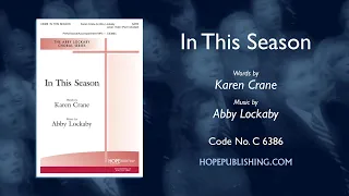 In This Season - Karen Crane & Abby Lockaby