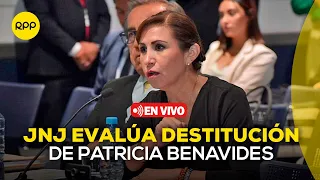 🔴 Junta Nacional de Justicia evalúa la destitución de Patricia Benavides | En vivo