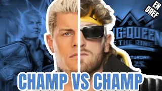 CODY RHODES VS LOGAN PAUL | (EN BREF BY YOUNG)