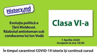 Evoluția politică a Țării Moldovei. Războiul antiotoman sub conducerea lui Ion Vodă