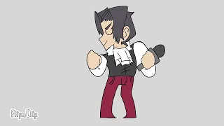Ace Attorney Animation// When you wanna chill, but your boyfriend has other plans