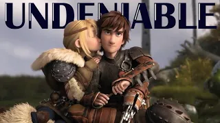 Hiccup and Astrid | Toothless and Light Fury | Hyperdose - Undeniable | How to train your dragon 3