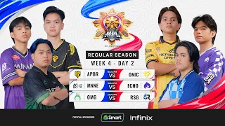 🔴LIVE | MPL PH S13 | ENGLISH-Week4 Day 2