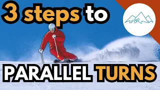 3 steps to stronger Parallel turns | Intermediate ski tips | How to ski parallel turns