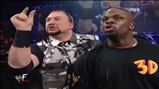 The Hardy Boyz, Edge, Christian Saves Miss B.B From The Dudley Boyz,  Raw February 07,2000