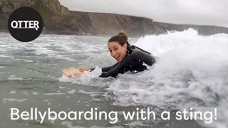 Monday Morning Surf Club 11th September 2023 - Liz and James Bellyboarding