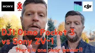DJI Pocket 3 vs Sony ZV-1 - Which is best?