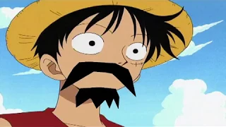 luffy mustache