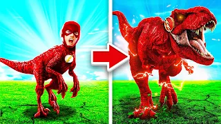 From Flash To DINO FLASH In GTA 5 RP!