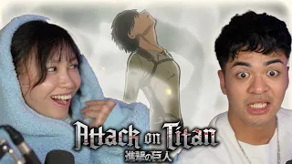 WHAT?!?! Eren's Alive?!? | Attack On Titan 1X8 REACTION + REVIEW!