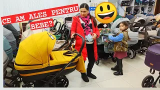 🛒Ce CĂRUCIOR am cumpărat pentru sora mea❓👶 Cărucior pentru bebeluș / Scaun auto pentru copii  VLOG