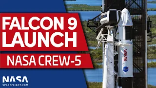 SpaceX & NASA Launch Crew-5 to Space Station