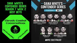 Dana White Contender Series Best Bets: Week 2 Breakdown