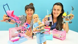 Barbie videoları. Sevcan ve Ümit Barbie için dekore işlerini yapıyor. En popüler bölümler