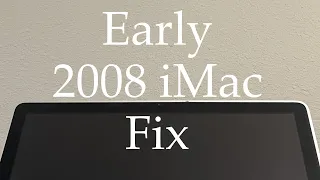 2008 iMac Restore & Update + mini Review (Snow Leopard to El Capitan)