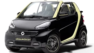 The All-new Smart fortwo "MOSCOT" cabrio (C451) '2015 | Review Outside & Inside