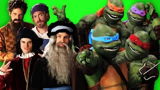 Artists vs Turtles. ERB Behind the Scenes