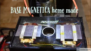 BASE MAGNETICA PER TRAPANO A COLONNA (magnetic vise for a drill press)