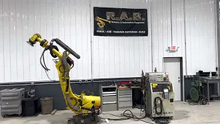 Full Speed Fanuc R2000iB/210F robot with R30iA controller