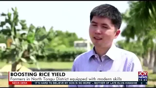 Boosting Rice Yield: Farmers in North Tongu District equipped with modern skills - Business (3-1-22)