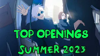 МОЙ ТОП АНИМЕ ОПЕНИНГОВ ЛЕТА 2023 | Top Anime Openings - Summer 2023