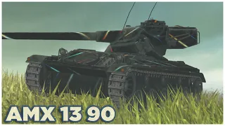 AMX 13 90 • 7 ФРАГОВ • 5.1К УРОНА • WoT Blitz