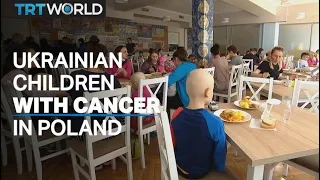 Ukrainian children with cancer evacuated to Poland