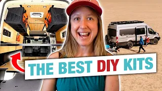Flatline Van Co & Adventure Wagon Camper Van Conversion Kits for a DIY Van Build