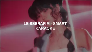 LE SSERAFIM (르세라핌) - 'Smart' KARAOKE with Easy Lyrics