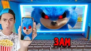 NÃO ASSISTA SONIC AS 3 HORAS DA MANHÃ SOZINHO (Ele apareceu!!)