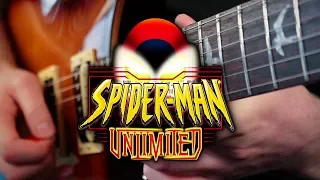 Spider-Man Unlimited Theme on Guitar