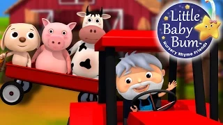 Farmer in the Dell | Nursery Rhymes for Babies by LittleBabyBum - ABCs and 123s