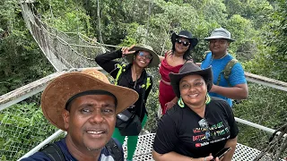 GUYANA ONLY CANOPY WALKWAY #IWOKRAMA