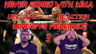 A Flyweight Robbery? Moreno vs Figueiredo 3 REACTION | UFC 270