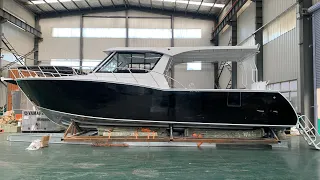 Follow Nemo to get known the 11m Center Cabin with walk around Aluminum fishing boat