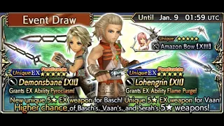 Dissidia Final Fantasy: Opera Omnia - Basch & Vaan EX (Can't Complain) ¯(◉‿◉)/¯ Event Draw