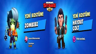 ZOMBİBİ ve HAYDUT COLT SATIN ALDIM! - Brawl Stars