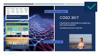 COSO Framework, deel 1, stap 1 t/m 5, Enterprise Risk Management, ERM, Risico management